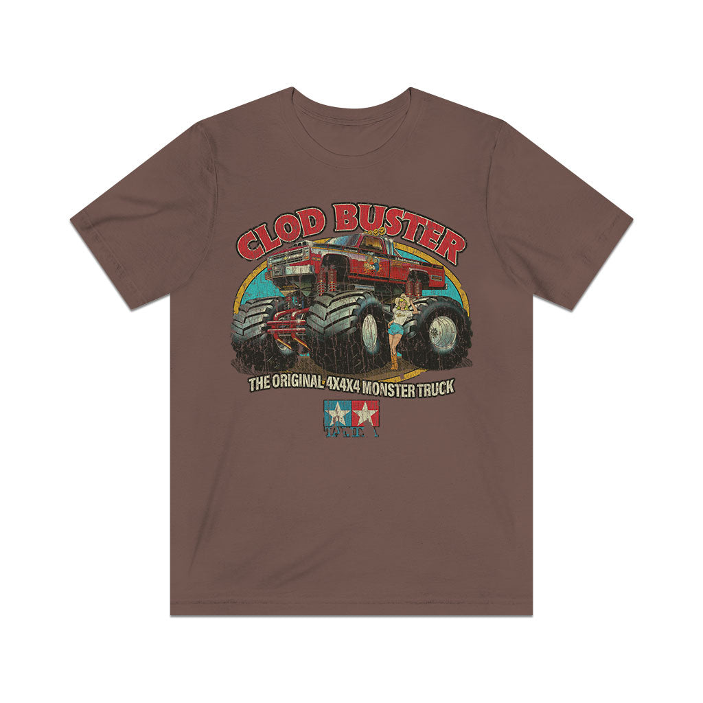 Clod Buster 4x4x4 Monster Truck 1987 Vintage Men's T-Shirt