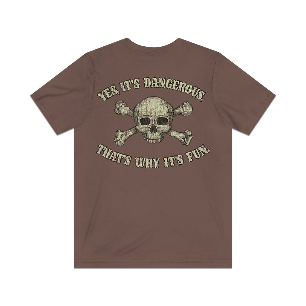 Dangerous Fun 1978 F/B Vintage Men's T-Shirt