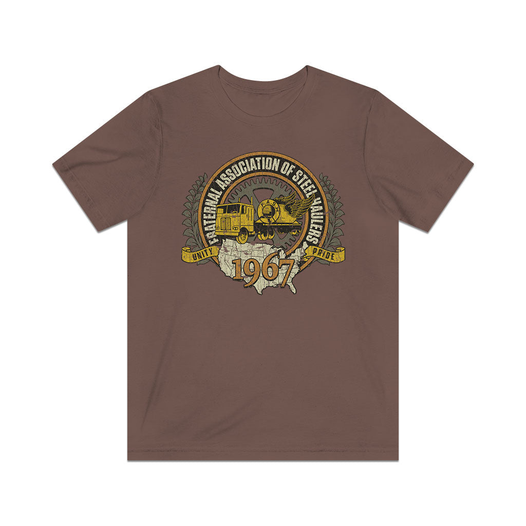 Fraternal Association of Steel Haulers (FASH) 1967 Vintage Men's T-Shirt