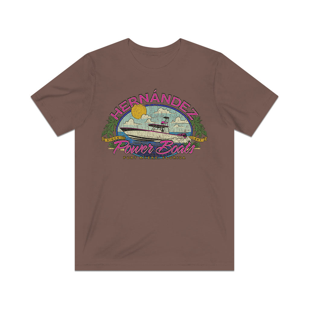 Hernández Power Boats 1987 Vintage Men's T-Shirt