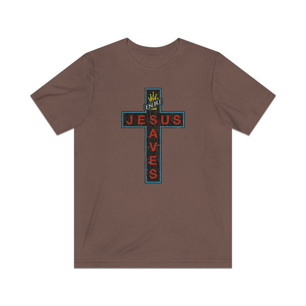 Jesus Saves 1914 Vintage Men's T-Shirt