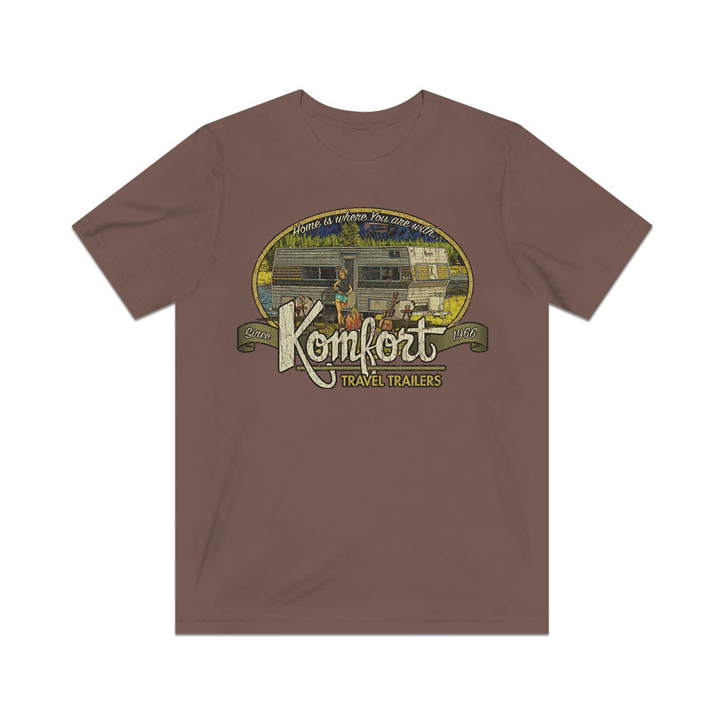 Komfort Travel Trailers 1966 Vintage Men's T-Shirt