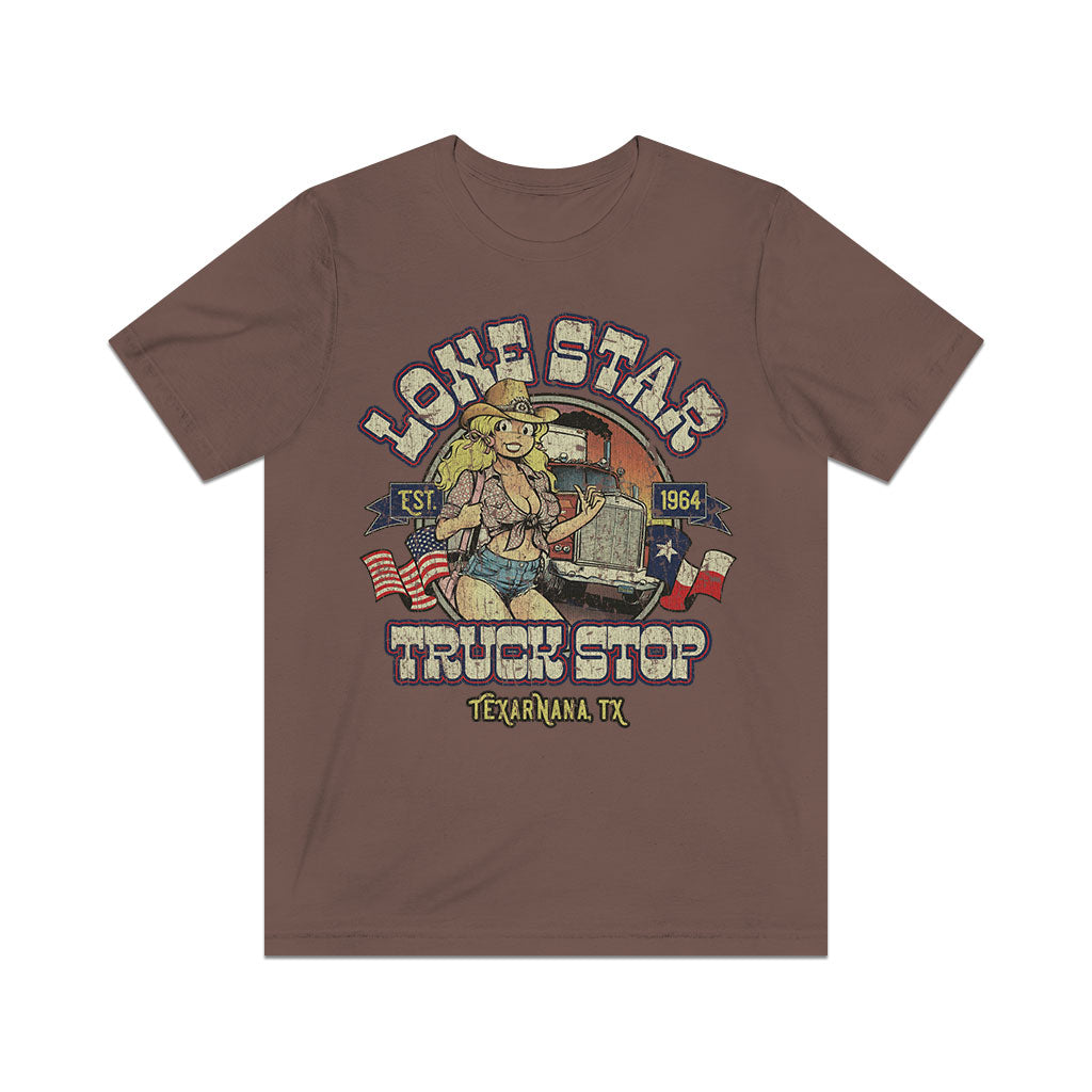 Lone Star Truck Stop 1964 Vintage Men’s T-Shirt