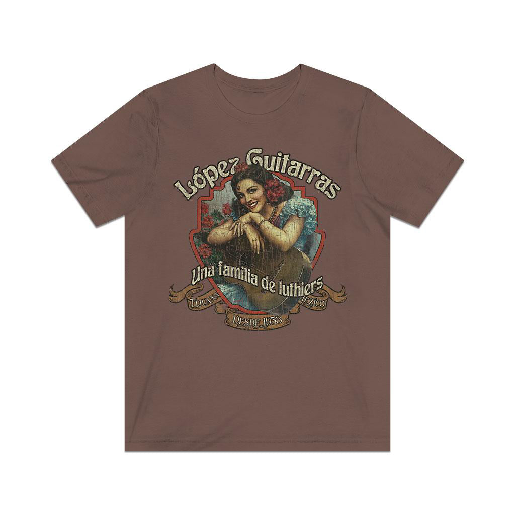 López Guitarras 1938 Vintage Men's T-Shirt