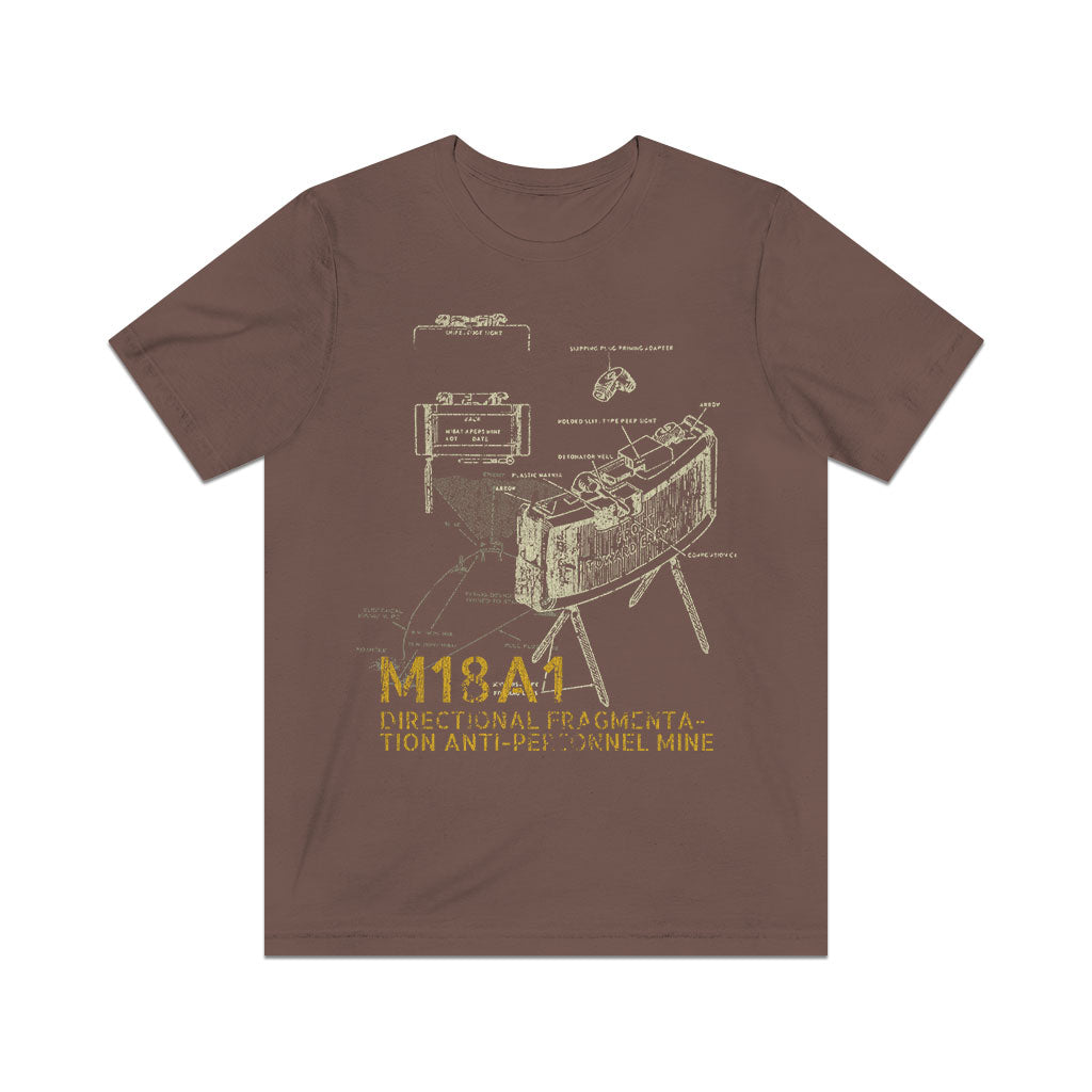 M18A1 Claymore Anti-Personnel Mine 1960 Vintage Men's T-Shirt