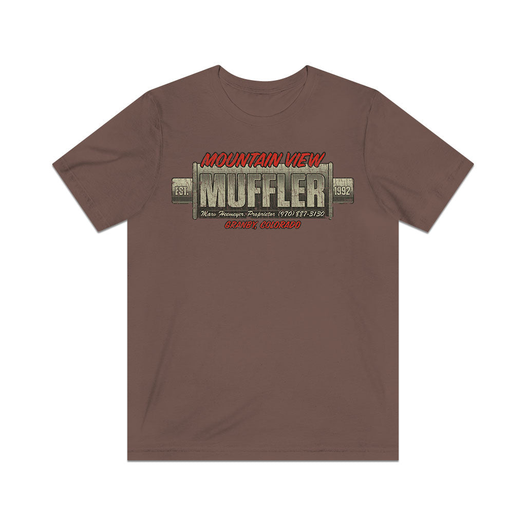 Mountain View Muffler 1992 Vintage Men's T-Shirt