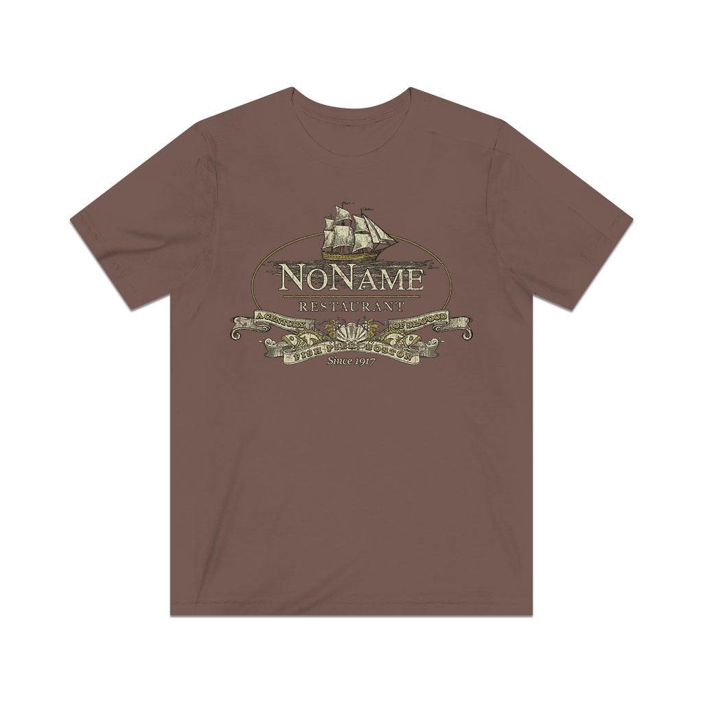 No Name Restaurant Boston 1917 Vintage Men's T-Shirt