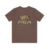 Pacific Southwest Airlines (PSA) 1982 Vintage Men's T-Shirt