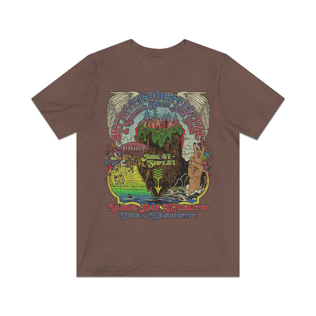 Sky River Rock Festival and Lighter Than Air Fair 1968 Vintage Men's T-Shirt
