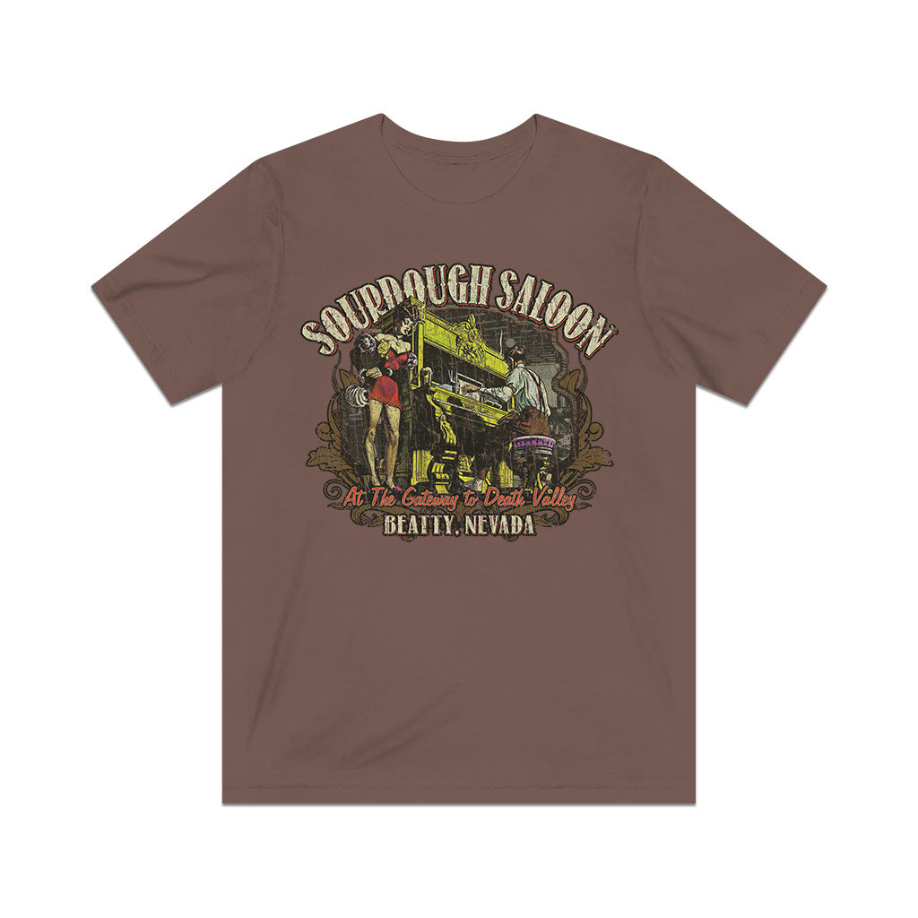 Sourdough Saloon Beatty 1905 Vintage Men's T-Shirt