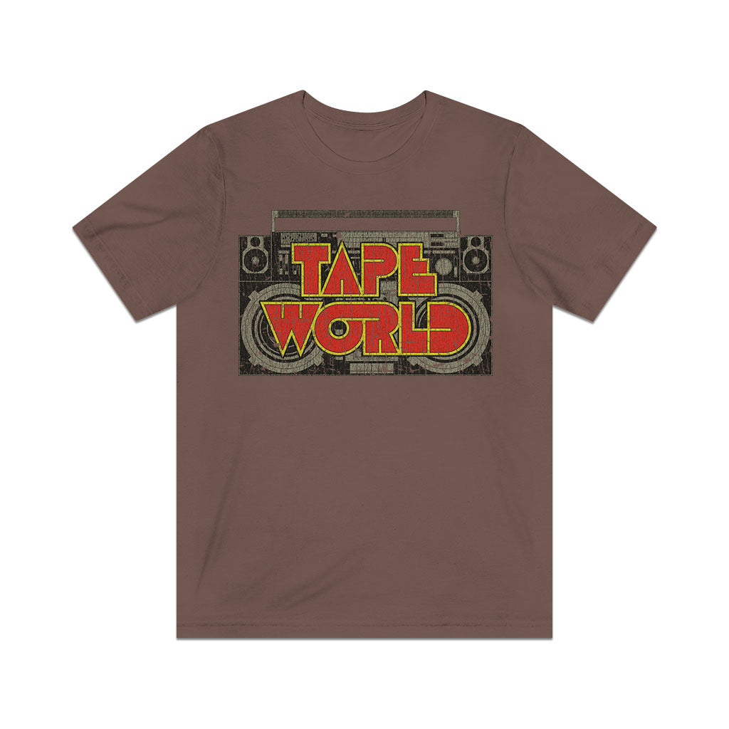 Tape World Boombox 1978 Vintage Men's T-Shirt