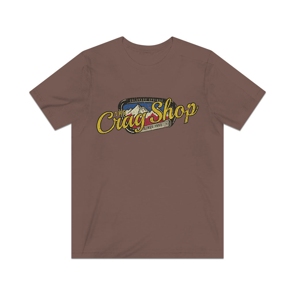 The Crag Shop 1982 Vintage Men's T-Shirt