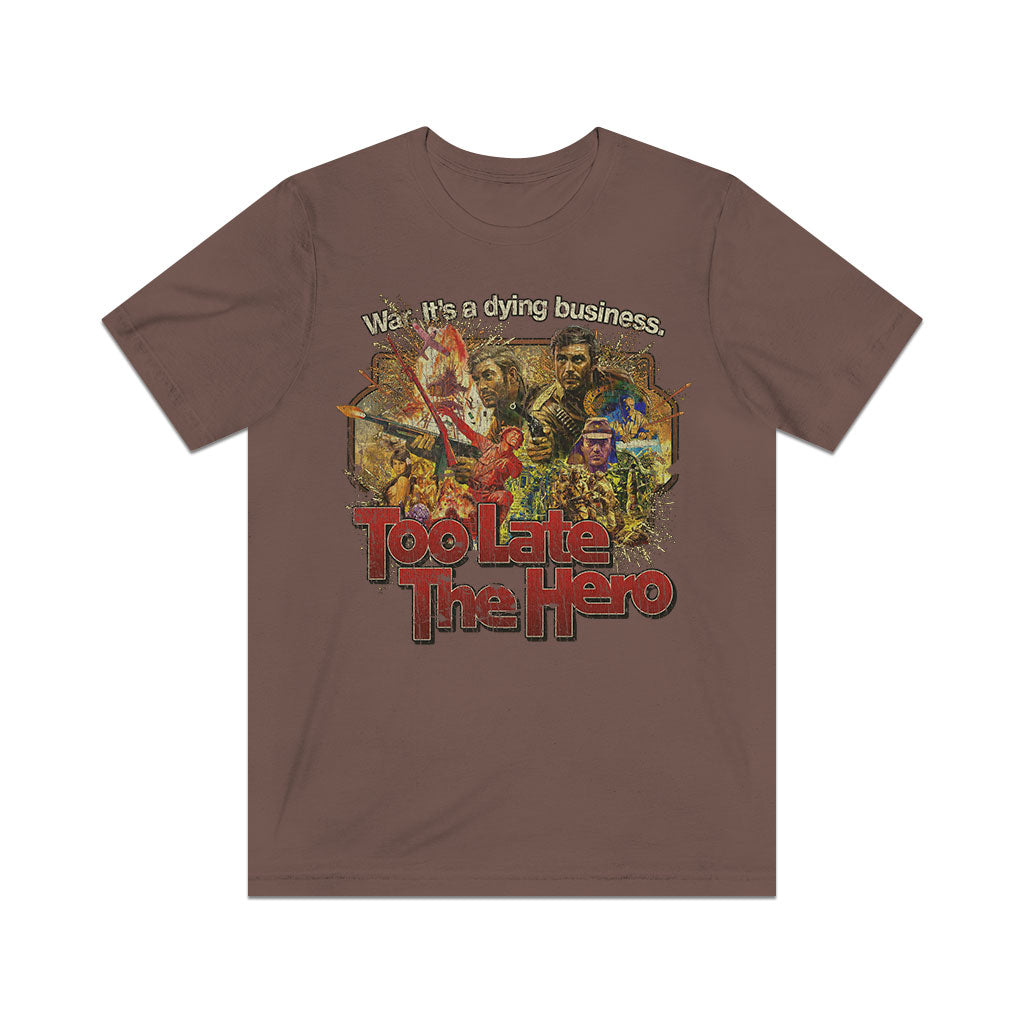 Too Late the Hero 1970 Vintage Men's T-Shirt