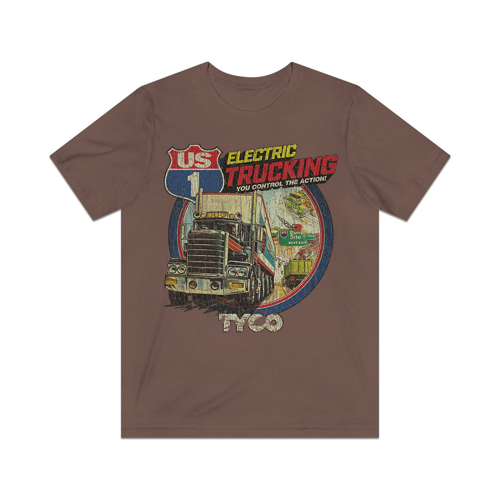 US-1 Electric Trucking 1981 Vintage Men's T-Shirt