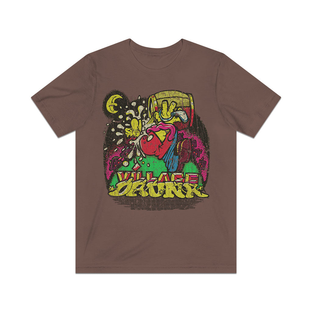 Village Drunk 1980 Vintage Men's T-Shirt