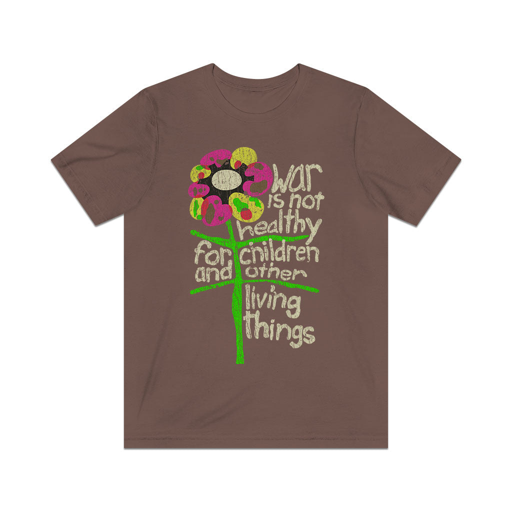 War Is Not Healthy 1967 Vintage Men's T-Shirt