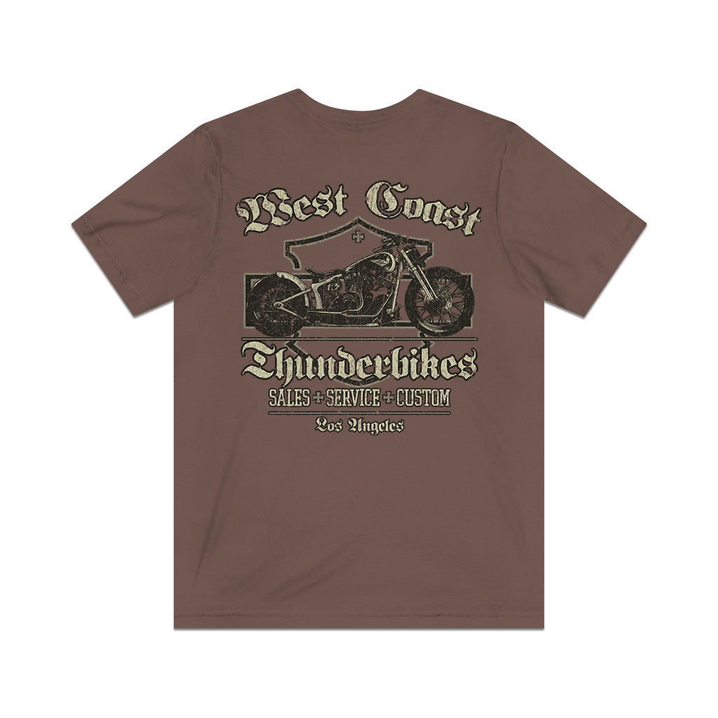 West Coast Thunderbikes 1989 F/B Vintage Men’s T-Shirt