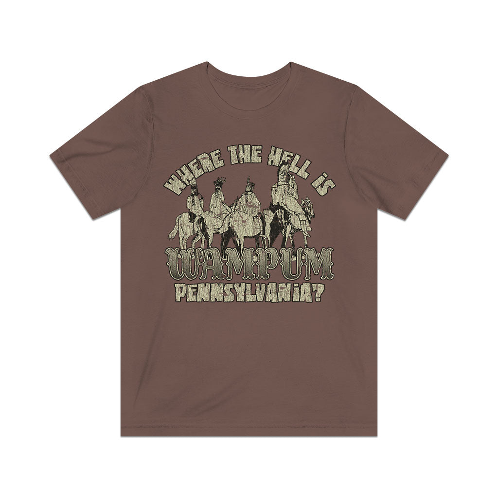 Where the Hell is Wampum, Pennsylvania? 1796 Vintage Men's T-Shirt