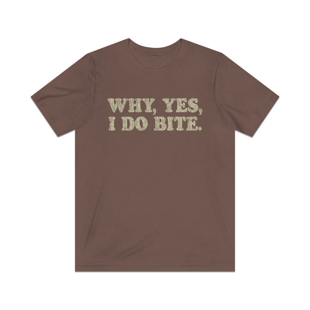 Why, Yes, I Do Bite 1975 Vintage Men's T-Shirt