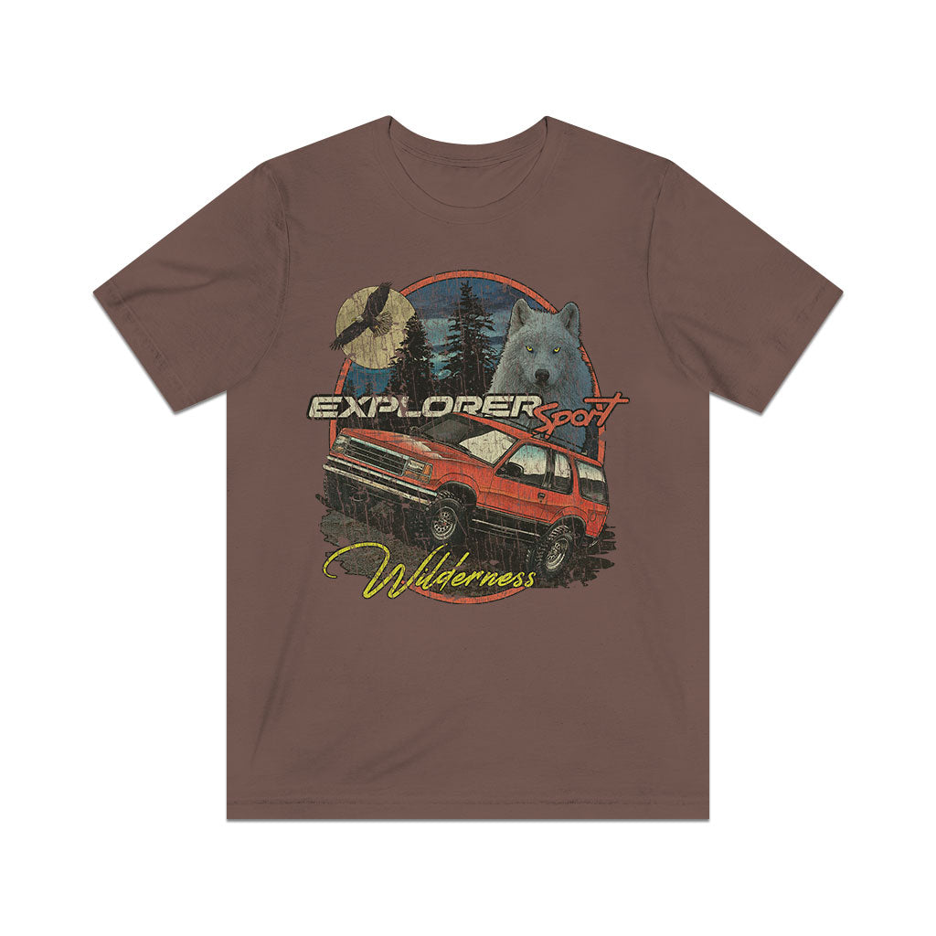 Wilderness Explorer 1991 Vintage Men's T-Shirt