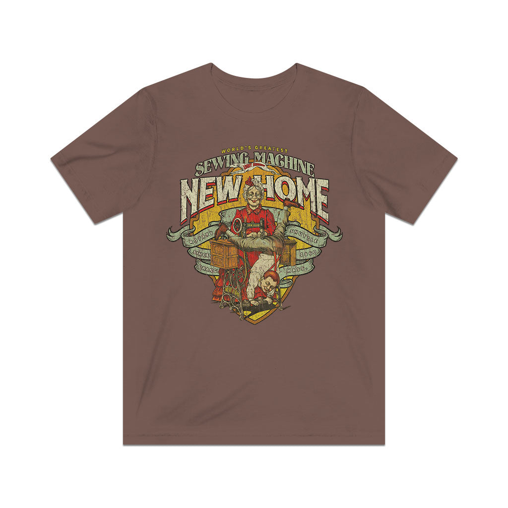 World's Greatest Sewing Machine 1860 Vintage Men's T-Shirt
