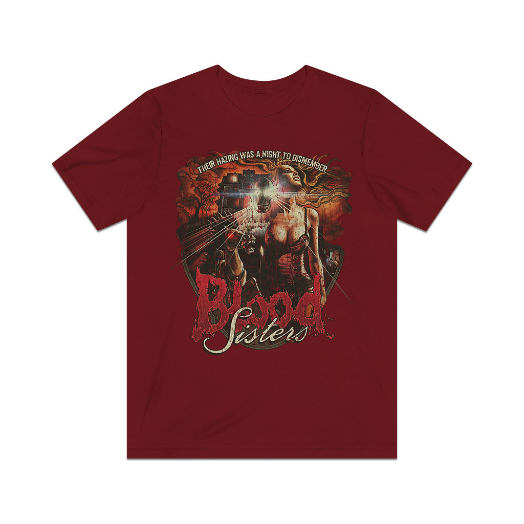 Blood Sisters 1987 Vintage Men's T-Shirt