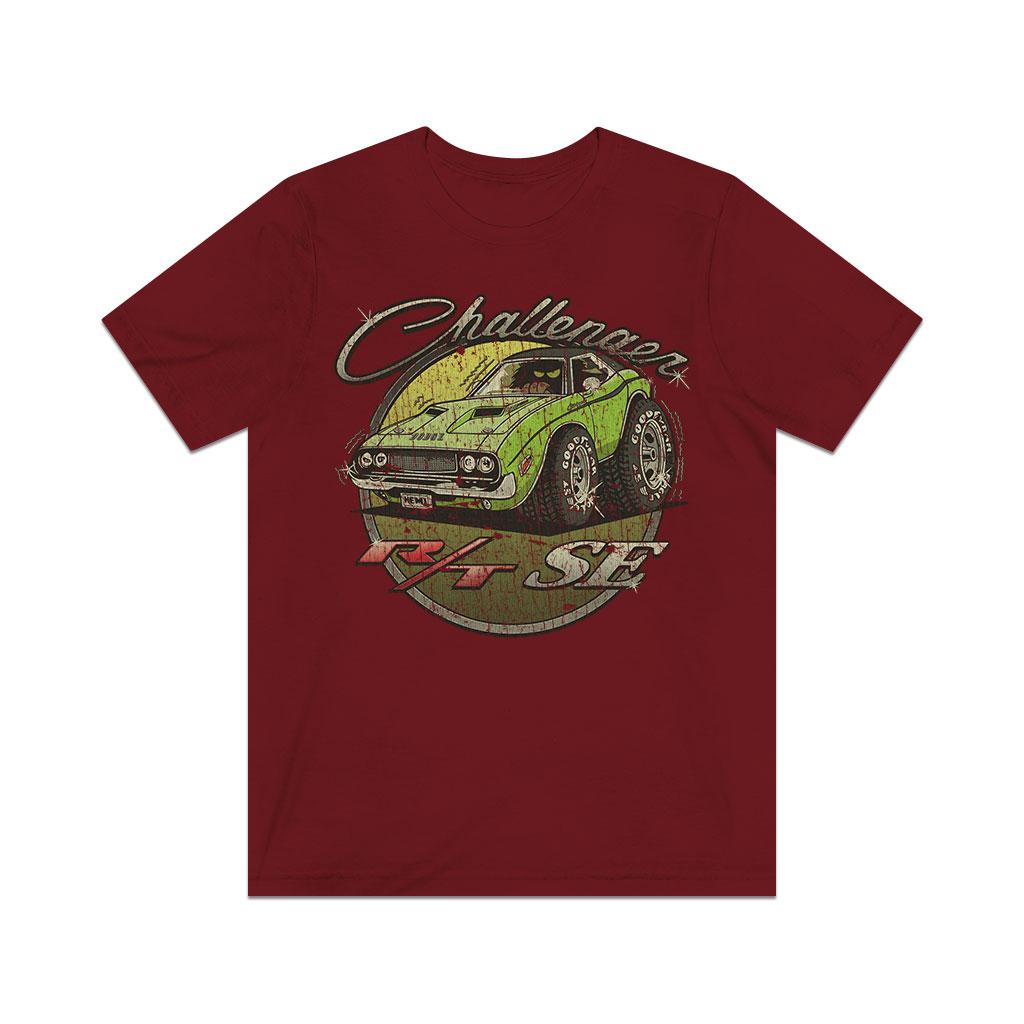 Challenger R/T SE Lime 1970 Vintage Men's T-Shirt