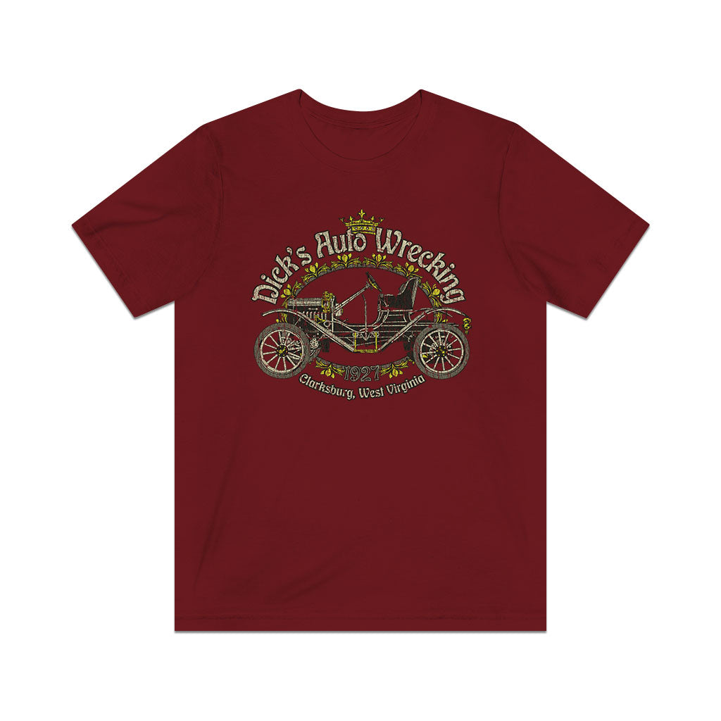 Dick’s Auto Wrecking 1927 Vintage Men's T-Shirt