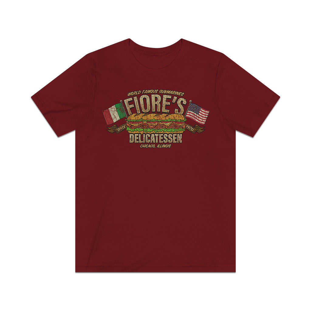 Fiore's Delicatessen Chicago 1970 Vintage Men's T-Shirt