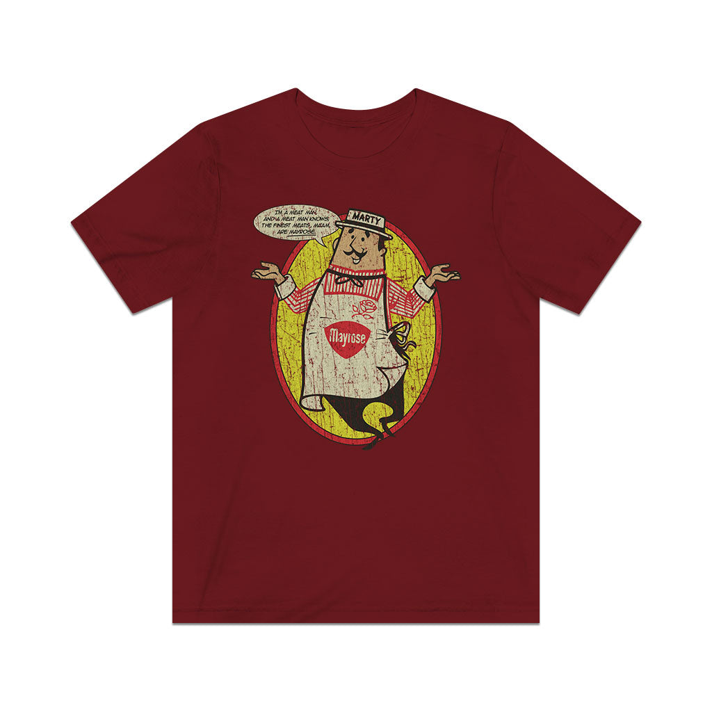 Marty Mayrose The Meat Man 1967 Vintage Men's T-Shirt