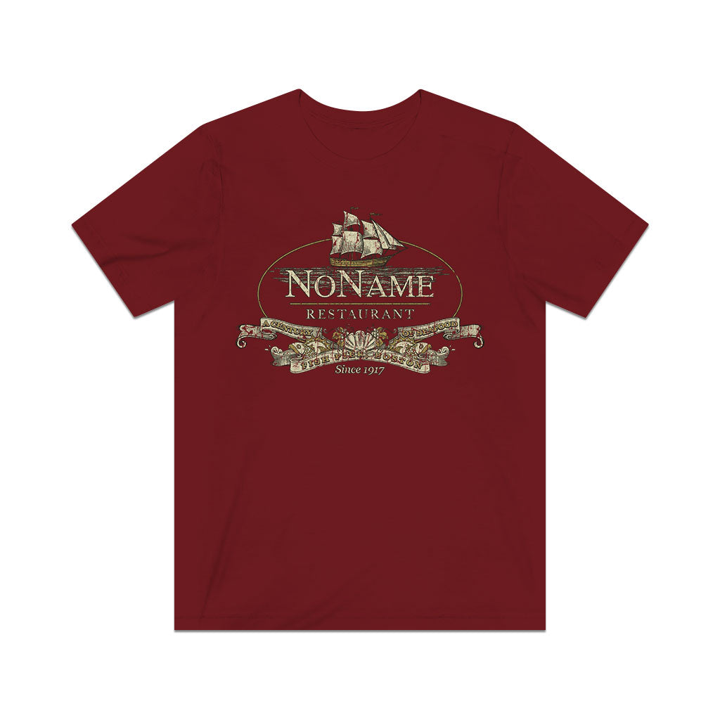 No Name Restaurant Boston 1917 Vintage Men's T-Shirt