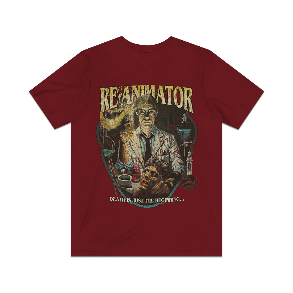Re-Animator: Death Is Just The Beginning 1985 Vintage Men's T-Shirt