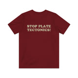 Stop Plate Tectonics 1991 Vintage Men's T-Shirt