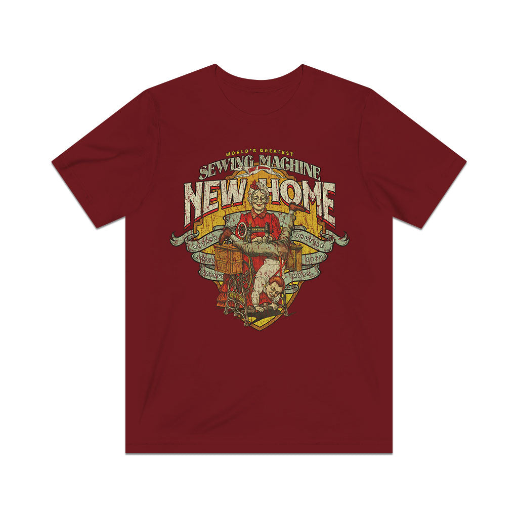 World's Greatest Sewing Machine 1860 Vintage Men's T-Shirt