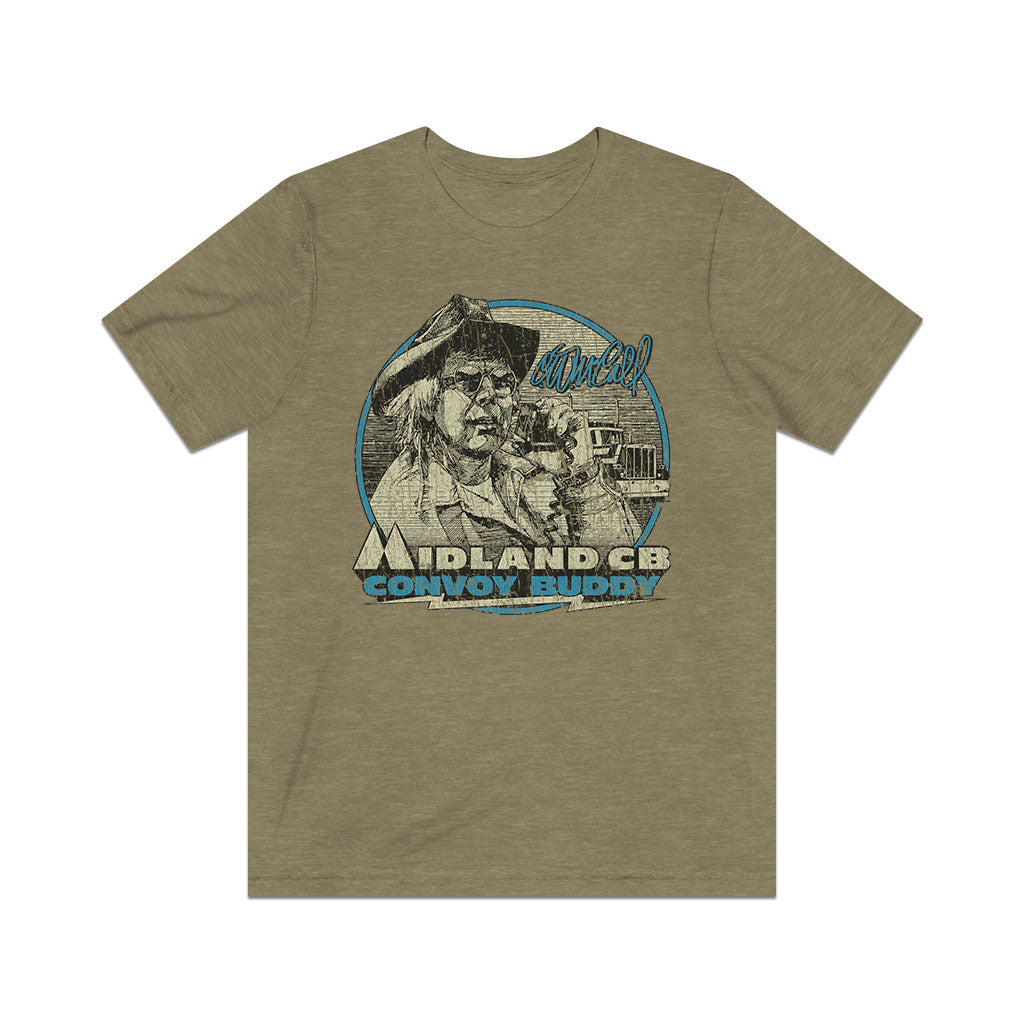 Convoy Buddy CB Radio 1976 Vintage Men's T-Shirt