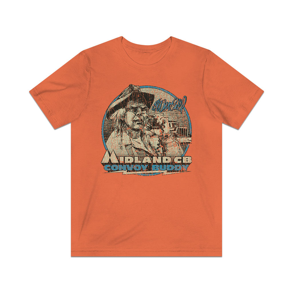 Convoy Buddy CB Radio 1976 Vintage Men's T-Shirt