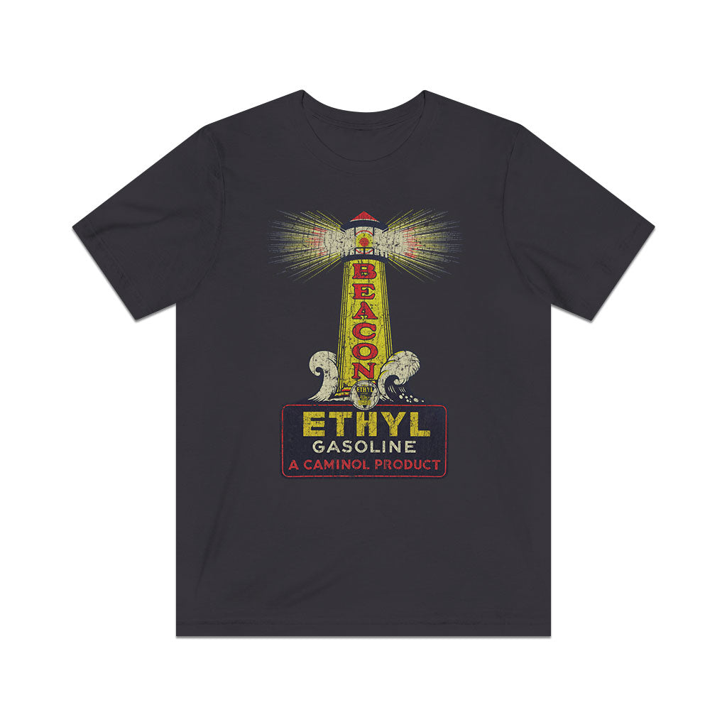 Beacon Ethyl Gasoline 1942 Vintage Men's T-Shirt
