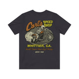 Carl's Speed Shop Whittier 1969 F/B Vintage Men’s T-Shirt