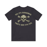 Dangerous Fun 1978 F/B Vintage Men's T-Shirt