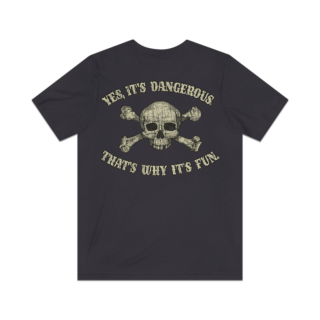 Dangerous Fun 1978 F/B Vintage Men's T-Shirt