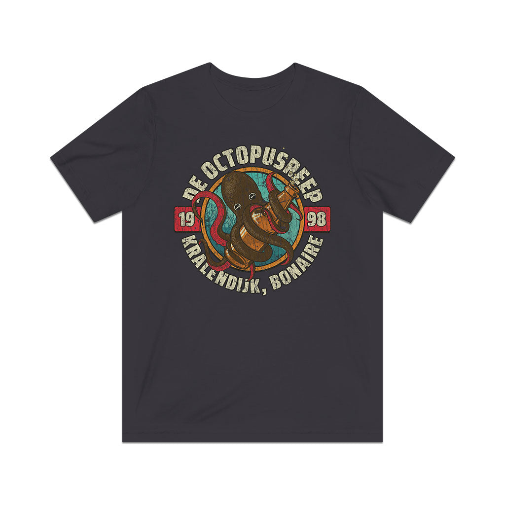 De Octopusreep Kralendijk 1998 Vintage Men's T-Shirt