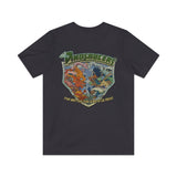 Dinosaucers Battle for Earth 1987 Vintage Men's T-Shirt