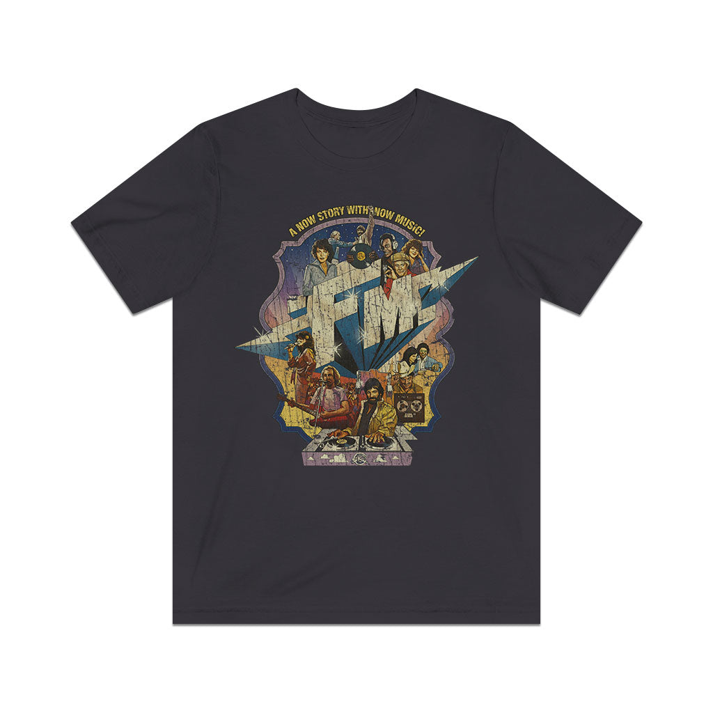FM A Now Story With Now Music 1978 Vintage Men's T-Shirt