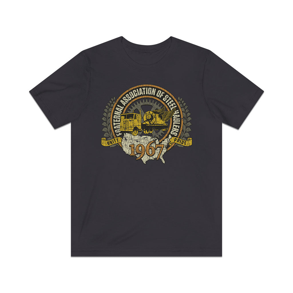 Fraternal Association of Steel Haulers (FASH) 1967 Vintage Men's T-Shirt