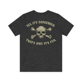 Dangerous Fun 1978 F/B Vintage Men's T-Shirt