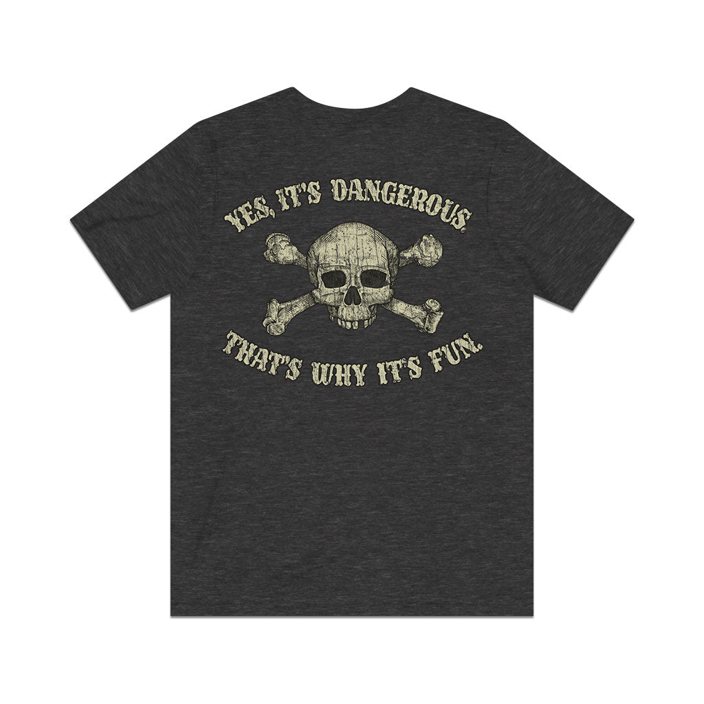 Dangerous Fun 1978 F/B Vintage Men's T-Shirt