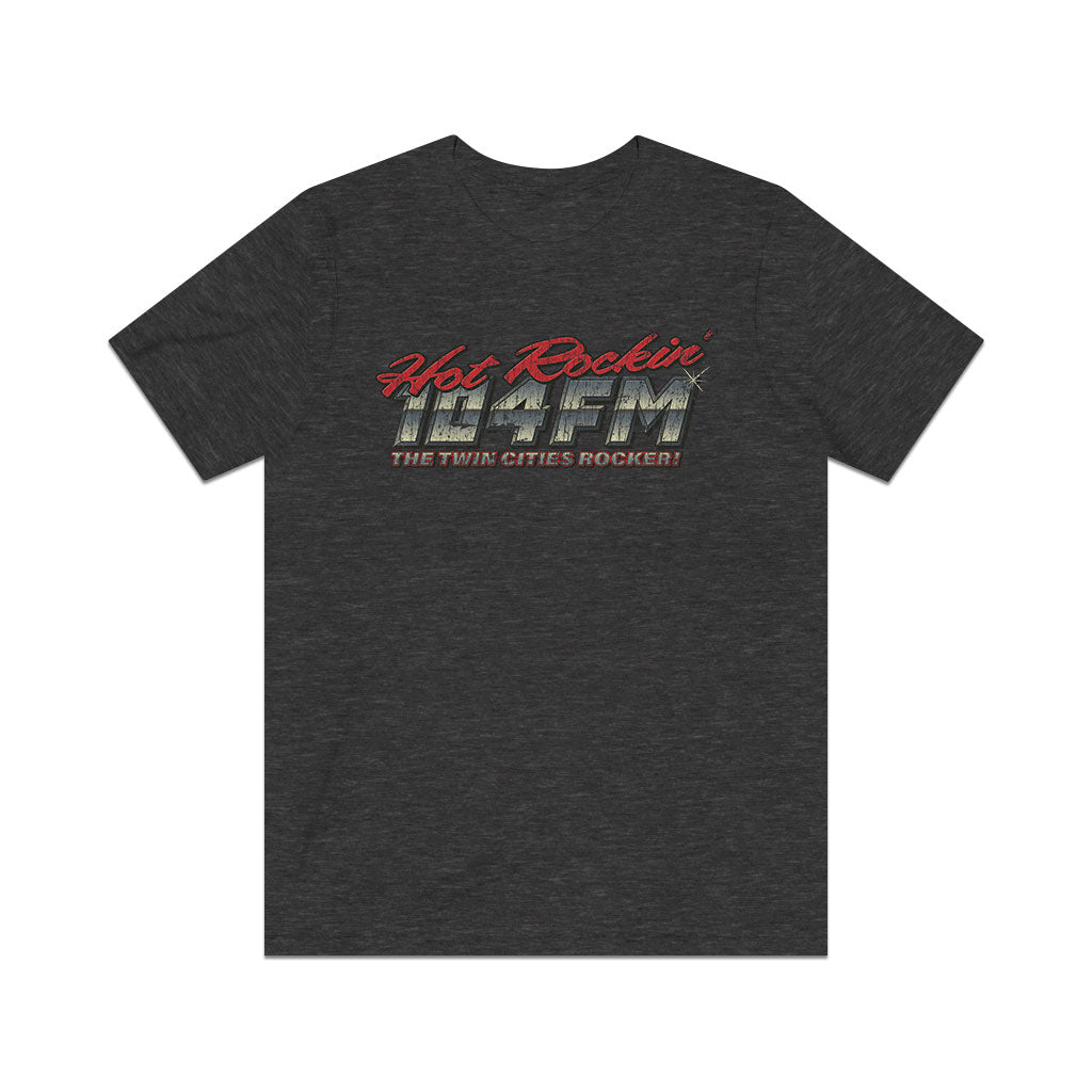 Hot Rockin' 104 FM 1986 Vintage Men's T-Shirt