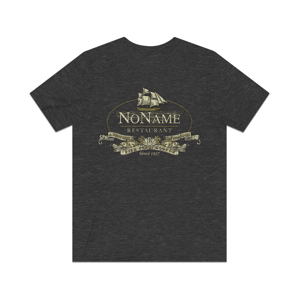 No Name Restaurant Boston 1917 Vintage Men's T-Shirt