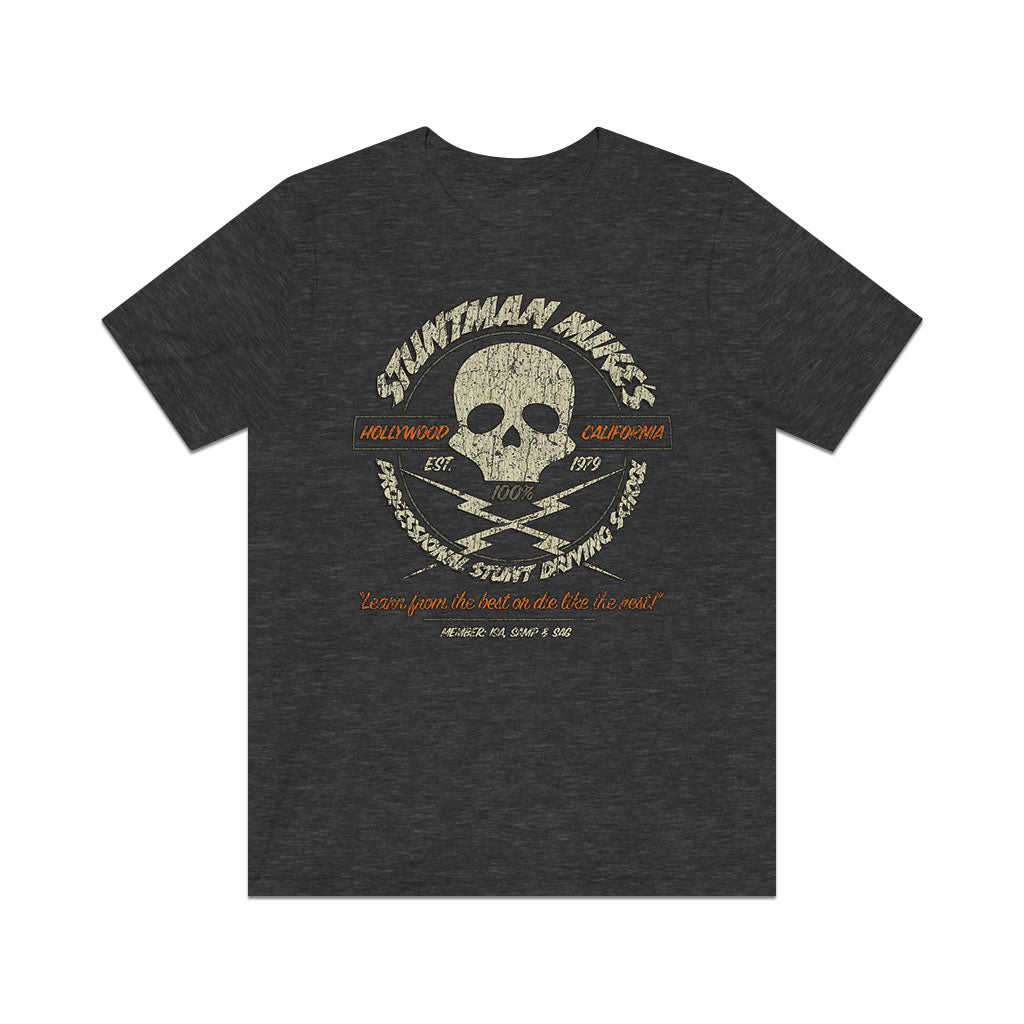 Stuntman Mike's Professional Stunt Driving School 1979 Vintage Men's T-Shirt