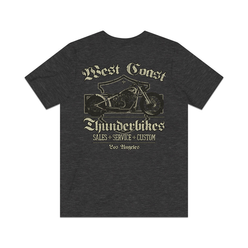 West Coast Thunderbikes 1989 F/B Vintage Men’s T-Shirt